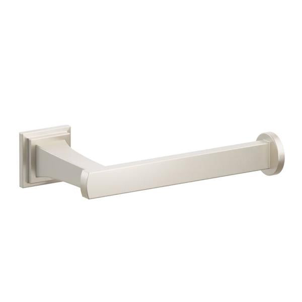Emtek - Transitional Flared Brass Paper Holder, Single Post