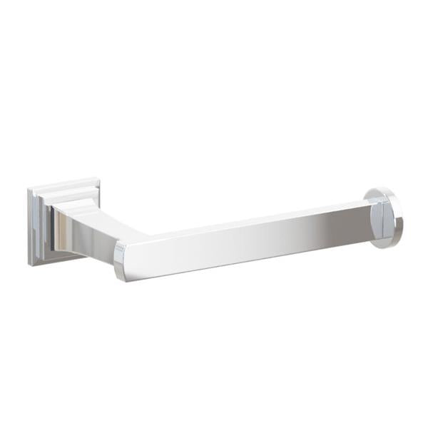 Emtek - Transitional Flared Brass Paper Holder, Single Post