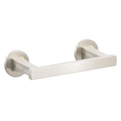 Emtek - Transitional Flared Brass Paper Holder, Pivoting Double Post