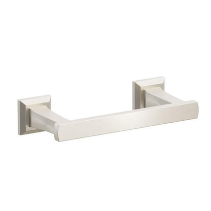 Emtek - Transitional Flared Brass Paper Holder, Pivoting Double Post
