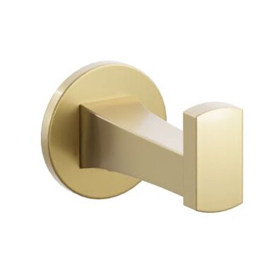 Emtek - Transitional Flared Brass Single Hook