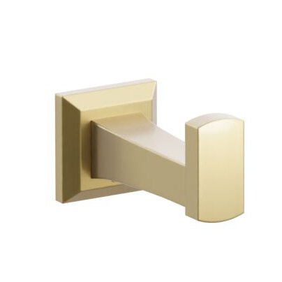 Emtek - Transitional Flared Brass Single Hook