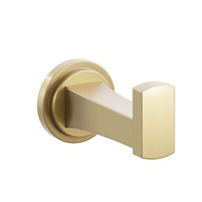 Emtek - Transitional Flared Brass Single Hook