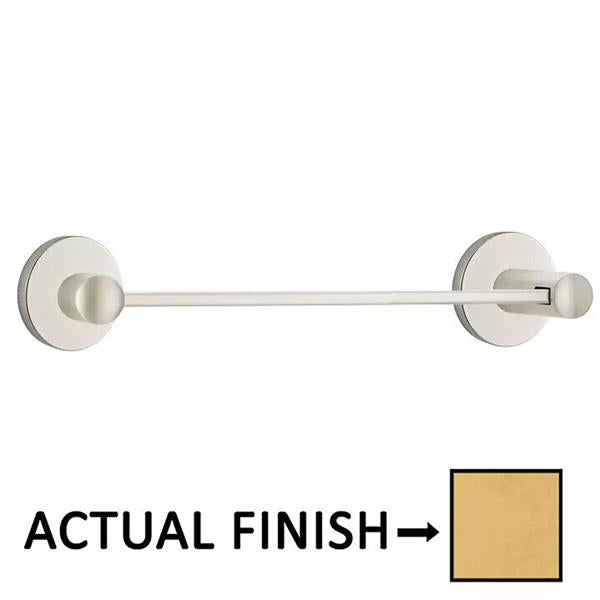 Emtek - Brass Modern Towel Bar, 12 Inch