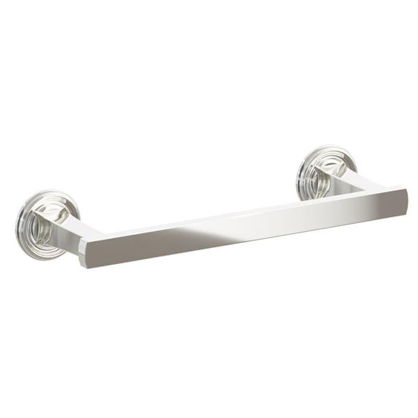 Emtek - Transitional Flared Brass Towel Bar 9 Inch