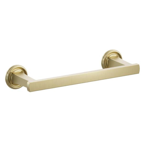 Emtek - Transitional Flared Brass Towel Bar 9 Inch