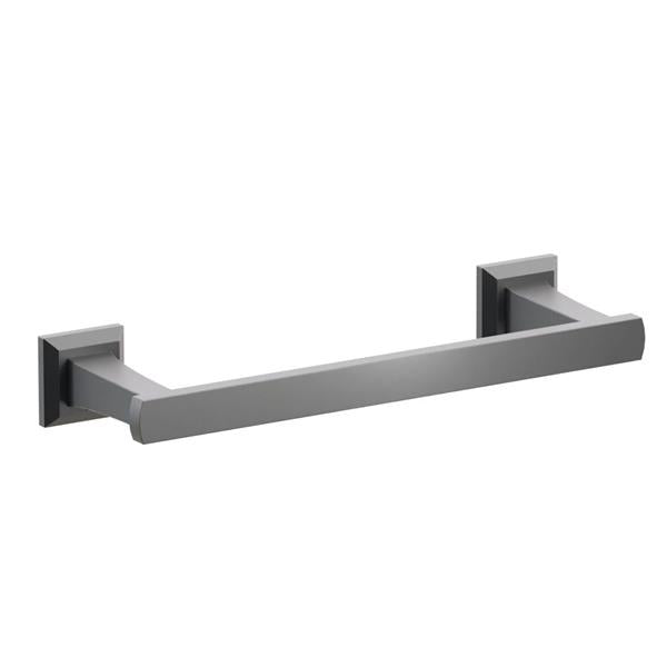 Emtek - Transitional Flared Brass Towel Bar 9 Inch
