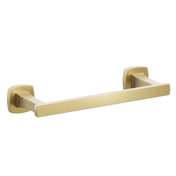 Emtek - Transitional Flared Brass Towel Bar 9 Inch