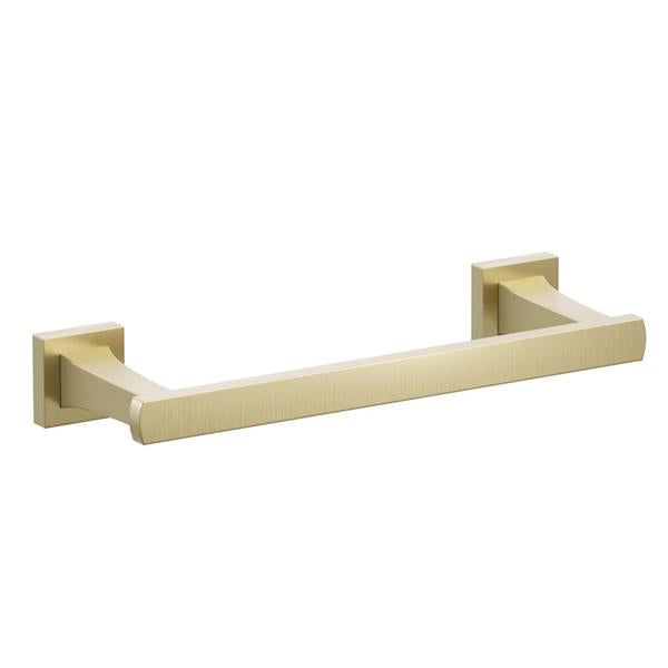 Emtek - Transitional Flared Brass Towel Bar 9 Inch