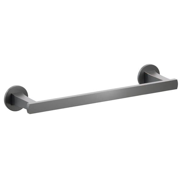 Emtek - Transitional Flared Brass Towel Bar 12 Inch