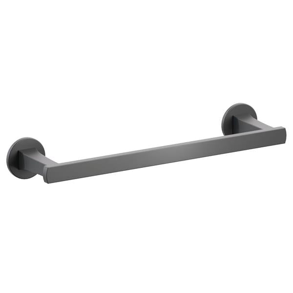 Emtek - Transitional Flared Brass Towel Bar 12 Inch