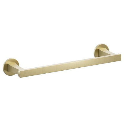 Emtek - Transitional Flared Brass Towel Bar 12 Inch