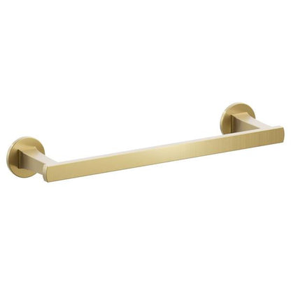 Emtek - Transitional Flared Brass Towel Bar 12 Inch