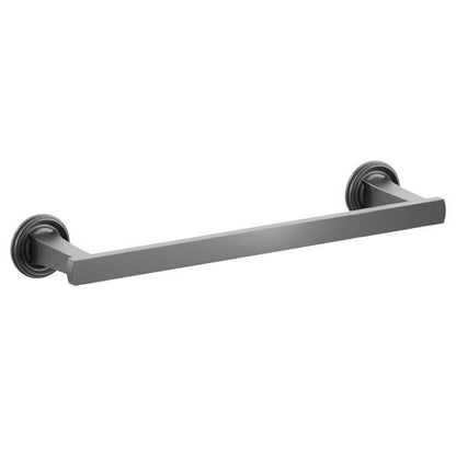 Emtek - Transitional Flared Brass Towel Bar 12 Inch