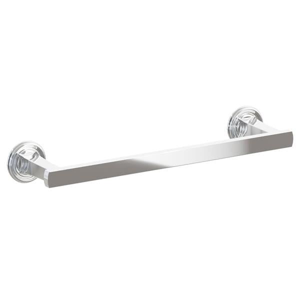 Emtek - Transitional Flared Brass Towel Bar 12 Inch