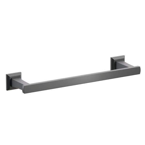 Emtek - Transitional Flared Brass Towel Bar 12 Inch