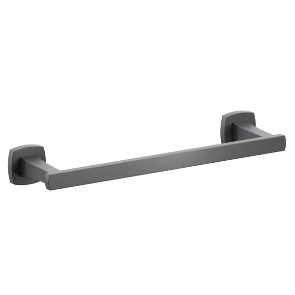 Emtek - Transitional Flared Brass Towel Bar 12 Inch