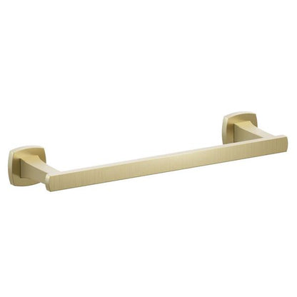 Emtek - Transitional Flared Brass Towel Bar 12 Inch