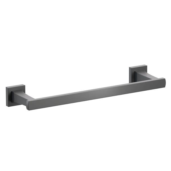 Emtek - Transitional Flared Brass Towel Bar 12 Inch