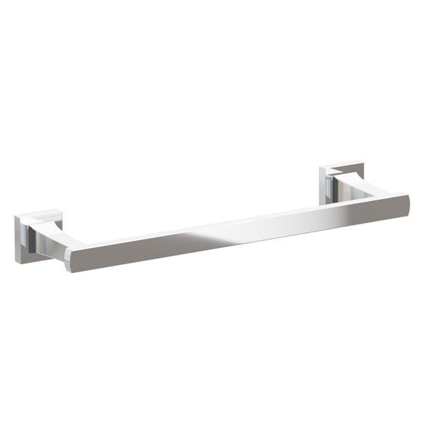Emtek - Transitional Flared Brass Towel Bar 12 Inch