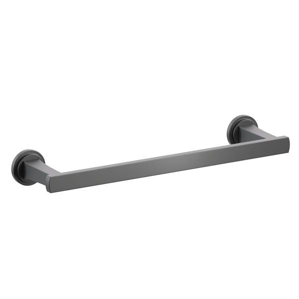 Emtek - Transitional Flared Brass Towel Bar 12 Inch