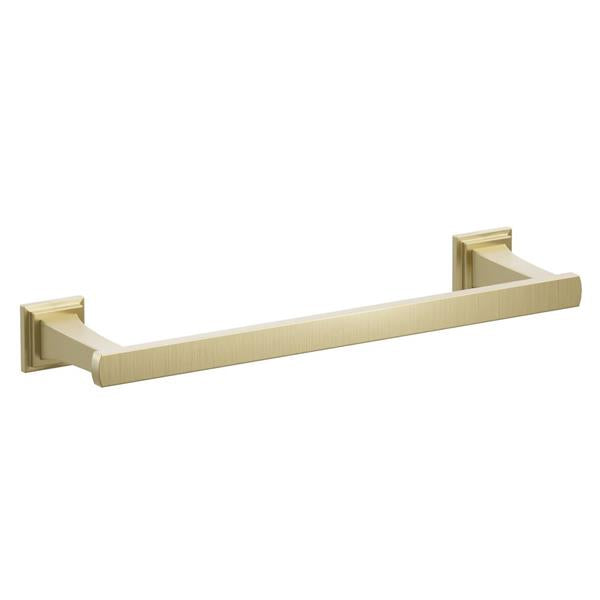 Emtek - Transitional Flared Brass Towel Bar 12 Inch