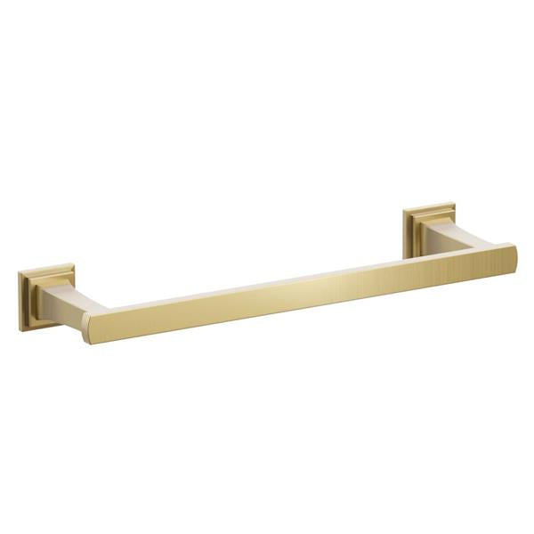 Emtek - Transitional Flared Brass Towel Bar 12 Inch