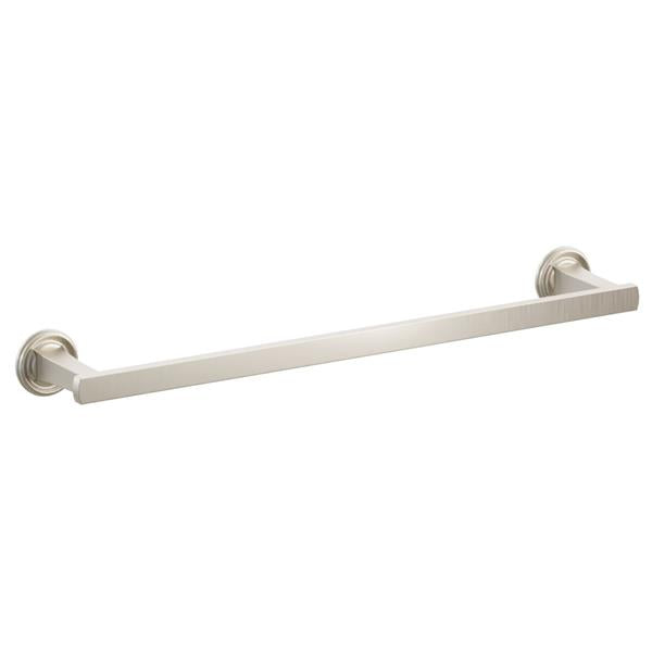 Emtek - Transitional Flared Brass Towel Bar 18 Inch