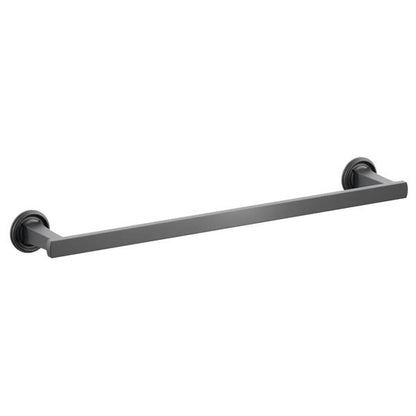 Emtek - Transitional Flared Brass Towel Bar 18 Inch
