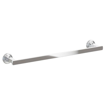 Emtek - Transitional Flared Brass Towel Bar 18 Inch