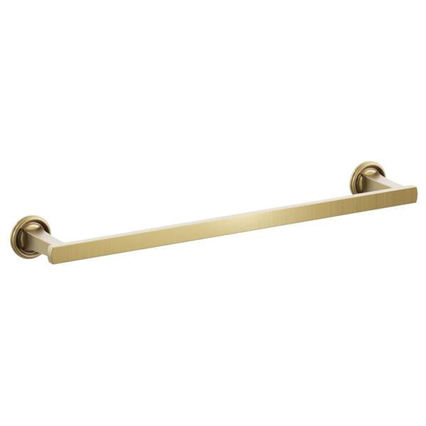 Emtek - Transitional Flared Brass Towel Bar 18 Inch