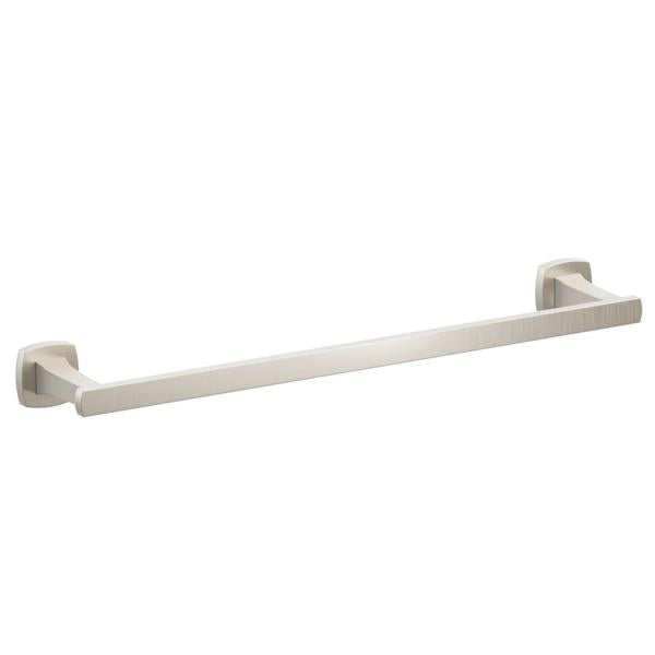 Emtek - Transitional Flared Brass Towel Bar 18 Inch
