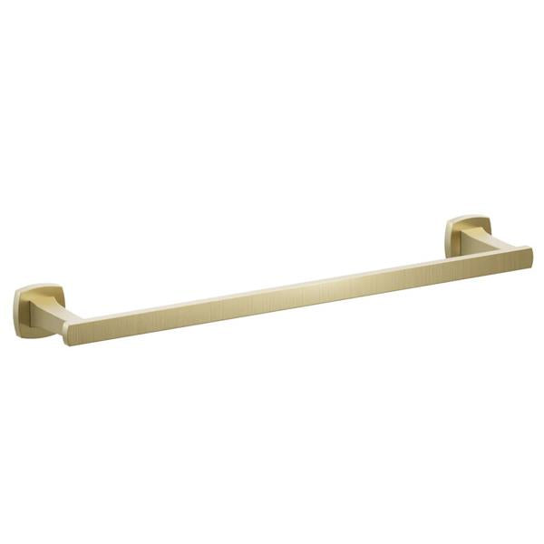Emtek - Transitional Flared Brass Towel Bar 18 Inch