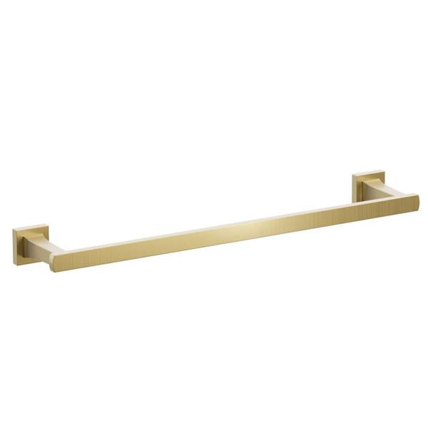 Emtek - Transitional Flared Brass Towel Bar 18 Inch