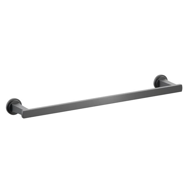 Emtek - Transitional Flared Brass Towel Bar 18 Inch