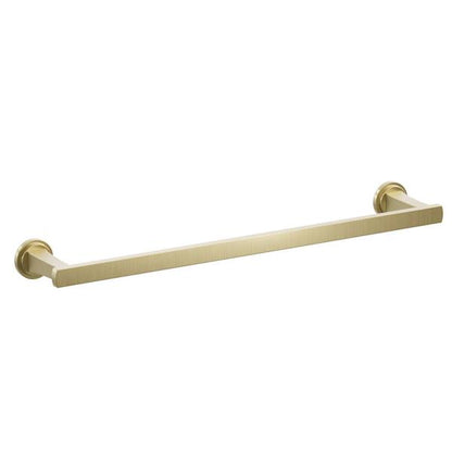 Emtek - Transitional Flared Brass Towel Bar 18 Inch