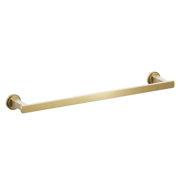 Emtek - Transitional Flared Brass Towel Bar 18 Inch