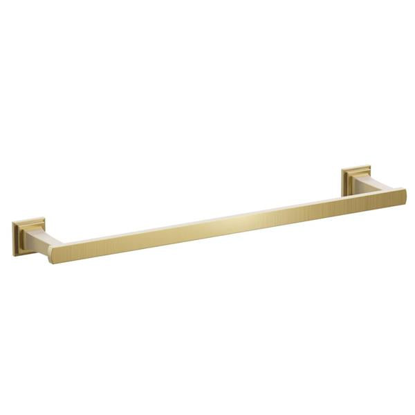 Emtek - Transitional Flared Brass Towel Bar 18 Inch