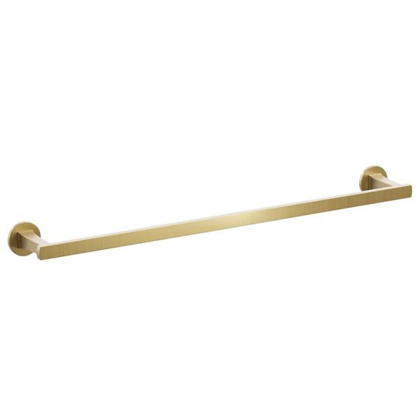 Emtek - Transitional Flared Brass Towel Bar 24 Inch