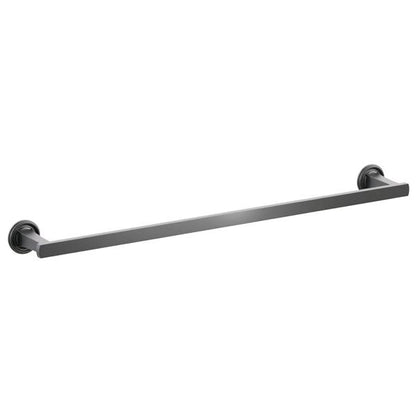 Emtek - Transitional Flared Brass Towel Bar 24 Inch