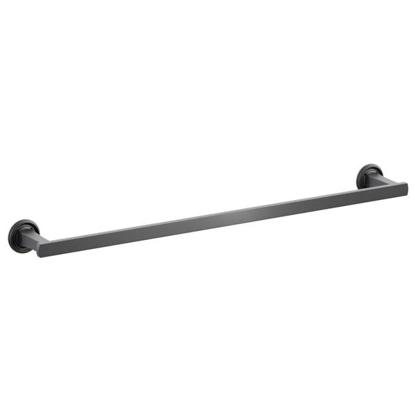Emtek - Transitional Flared Brass Towel Bar 24 Inch