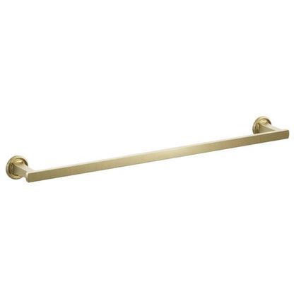 Emtek - Transitional Flared Brass Towel Bar 24 Inch