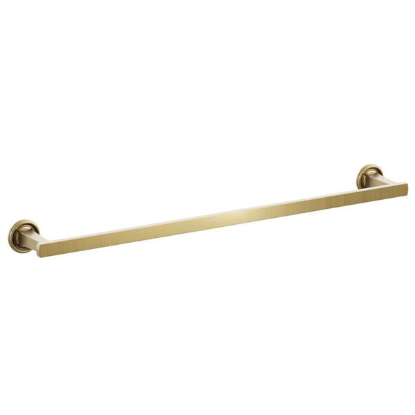 Emtek - Transitional Flared Brass Towel Bar 24 Inch