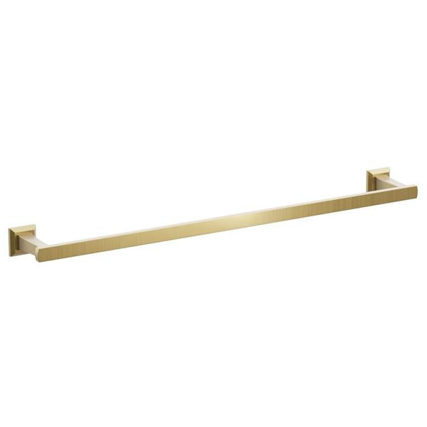 Emtek - Transitional Flared Brass Towel Bar 24 Inch