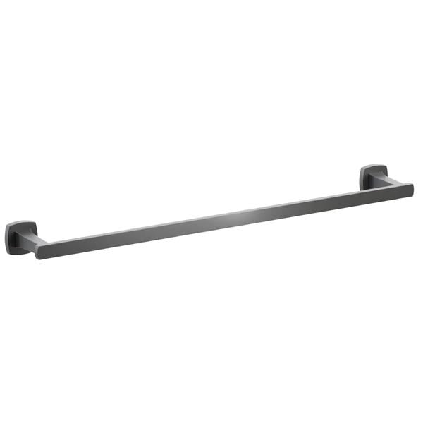 Emtek - Transitional Flared Brass Towel Bar 24 Inch