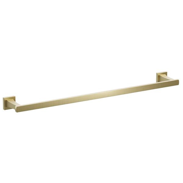 Emtek - Transitional Flared Brass Towel Bar 24 Inch