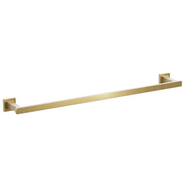 Emtek - Transitional Flared Brass Towel Bar 24 Inch