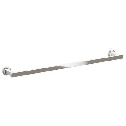 Emtek - Transitional Flared Brass Towel Bar 24 Inch