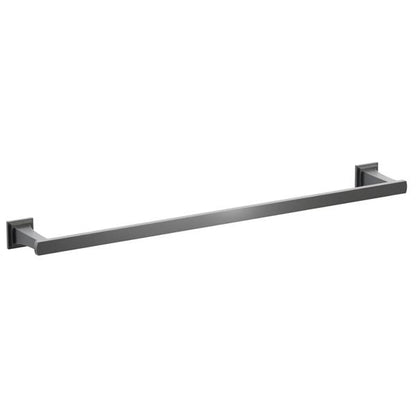 Emtek - Transitional Flared Brass Towel Bar 24 Inch