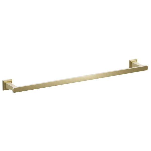 Emtek - Transitional Flared Brass Towel Bar 24 Inch